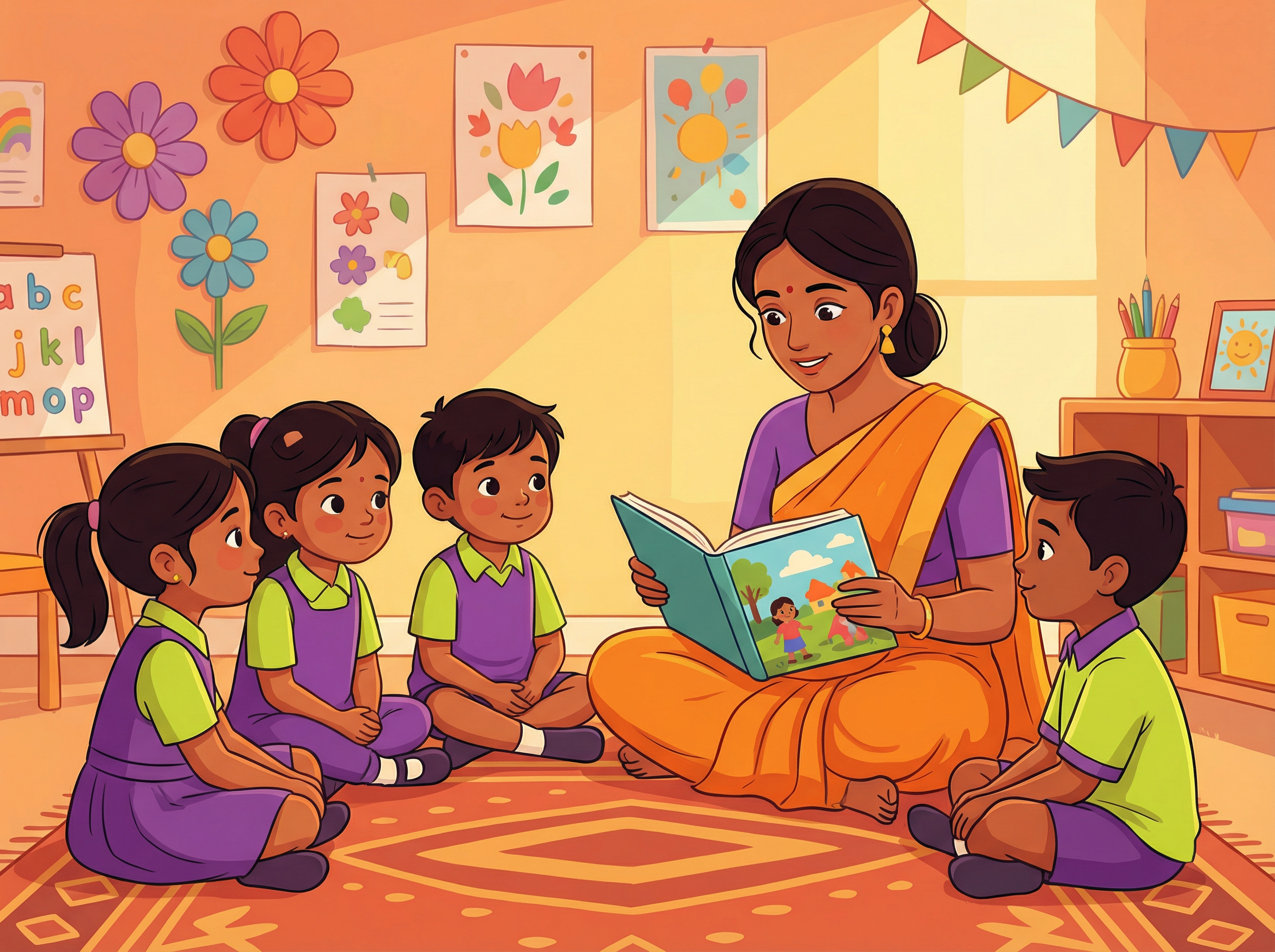 Story time illustration